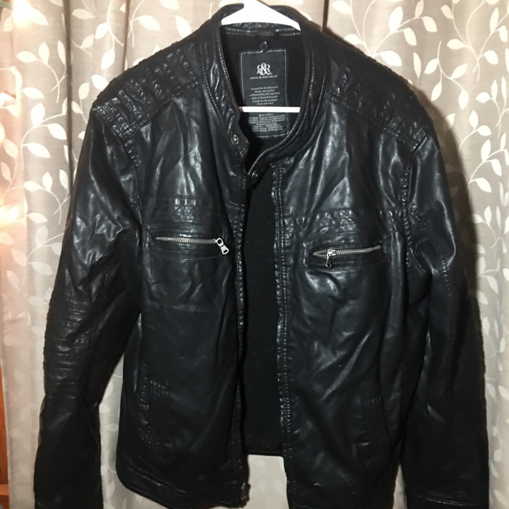 Leather jacket